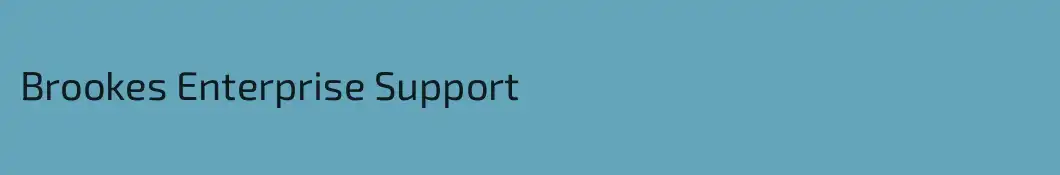 Brookes Enterprise Support